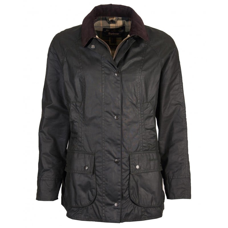 Barbour Beadnell Wax Jacket Olive