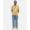 STUSSY DICE PATTERN SHIRT MUSTARD