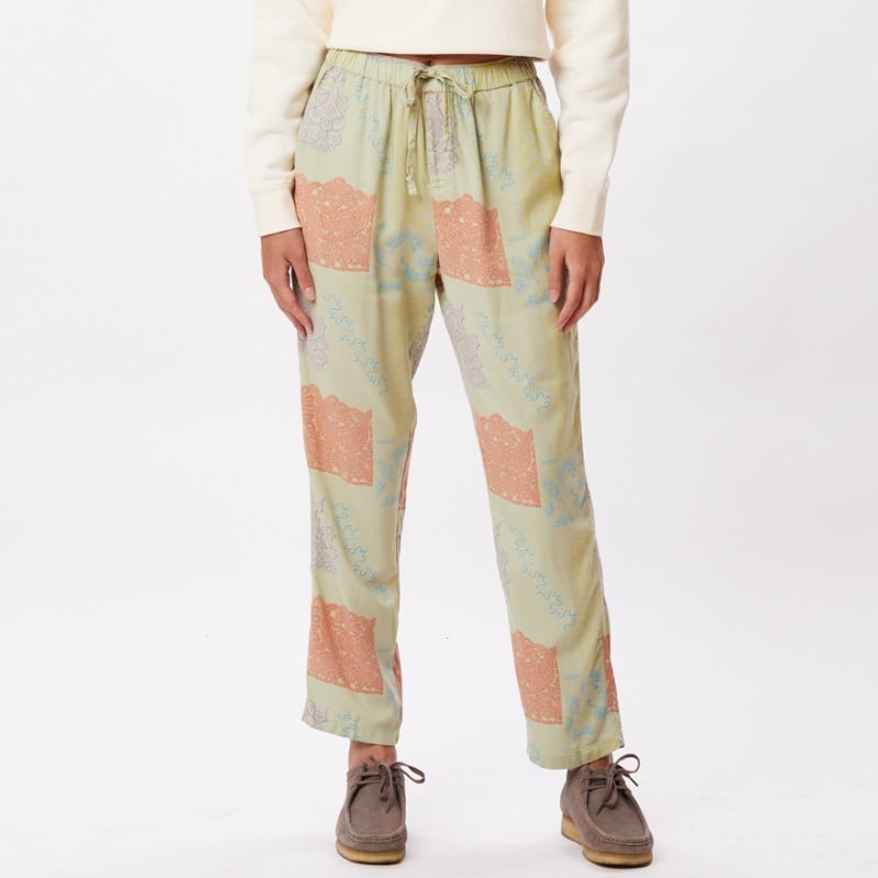 OBEY ASSEMBLAGE PANT CUCUMBER MULTI