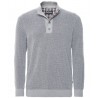 BARBOUR MALCOLM HALF BUTTON GREY MARL
