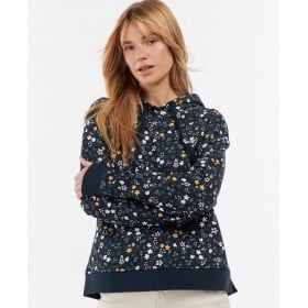 BARBOUR FERRYSIDE HOODIE NAVY