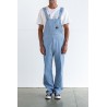STAN RAY EARLS BIB HICKORY STRIPE BLUE