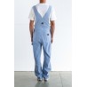STAN RAY EARLS BIB HICKORY STRIPE BLUE