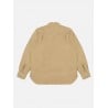 UNIVERSAL WORKS BIG POCKET SHIRT ORGANIC FINE POPLIN SAND