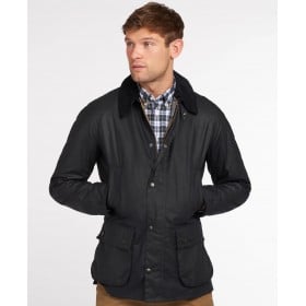 Barbour Ashby Wax Jacket Navy