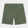 CARHARTT JOHN SHORT DOLLAR GREEN GARMENT DYED