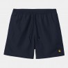 CARHARTT CHASE SWIM TRUNKS DARK NAVY