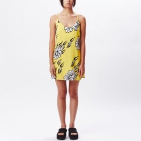 OBEY FLAMIN FLOWERS DRESS...