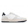 CLAE MALONE WHITE LEATHER NAVY