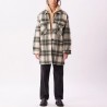 OBEY TAYLOR SHIRT JACKET CREAM PLAID