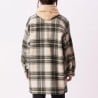 OBEY TAYLOR SHIRT JACKET CREAM PLAID