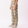 OBEY PIA FLANNEL PANT LODEN FROST