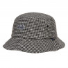 HUF BUCKET TWEED BLK