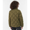 BARBOUR X HOUSE OF HACKNEY DARNLEY QUILT FERN FLORIKA RED