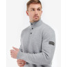 BARBOUR INTL STEELE KNIT GREY MARL