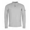 BARBOUR INTL STEELE KNIT GREY MARL