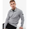 BARBOUR INTL STEELE KNIT GREY MARL