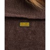 BARBOUR INTL ROMANA KNIT BITTER CHOCOLATE