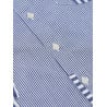 UNIVERSAL WORKS PATCHED SHIRT CLASSIC STRIPES NAVY