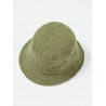 UNIVERSAL WORKS BUCKET HAT HARRIS TWEED WOOL OLIVE