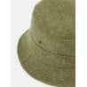 UNIVERSAL WORKS BUCKET HAT HARRIS TWEED WOOL OLIVE