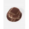 UNIVERSAL WORKS BUCKET HAT SOFT WOOL FLEECE BROWN