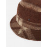 UNIVERSAL WORKS BUCKET HAT SOFT WOOL FLEECE BROWN