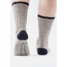 UNIVERSAL WORKS WOOL SOCKS STONE