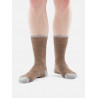 UNIVERSAL WORKS ALPACA SOCKS BROWN