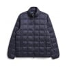 TAION 102WZ HI-NECK W-ZIP DOWN JACKET NAVY