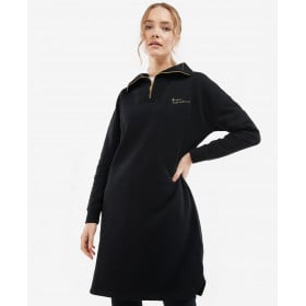 BARBOUR INTL VALLE DRESS BLACK