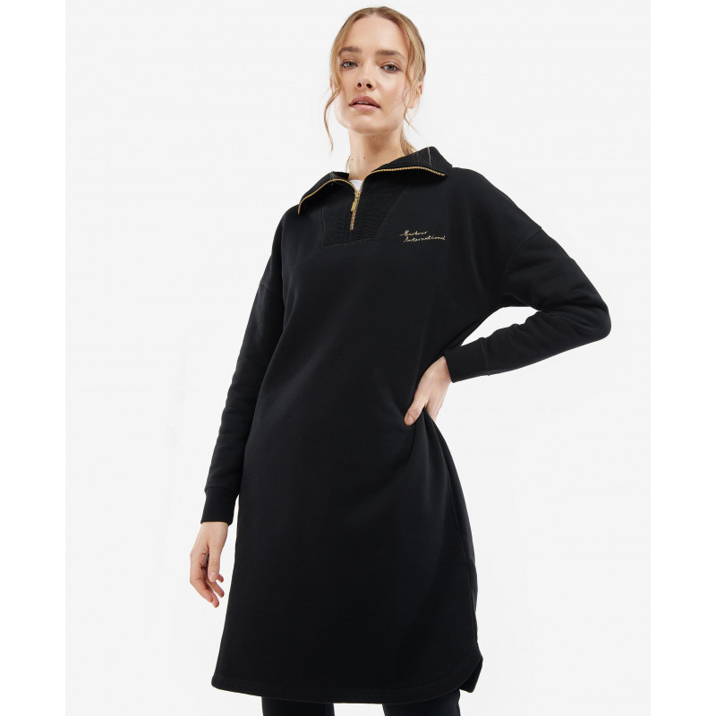 BARBOUR INTL VALLE DRESS BLACK