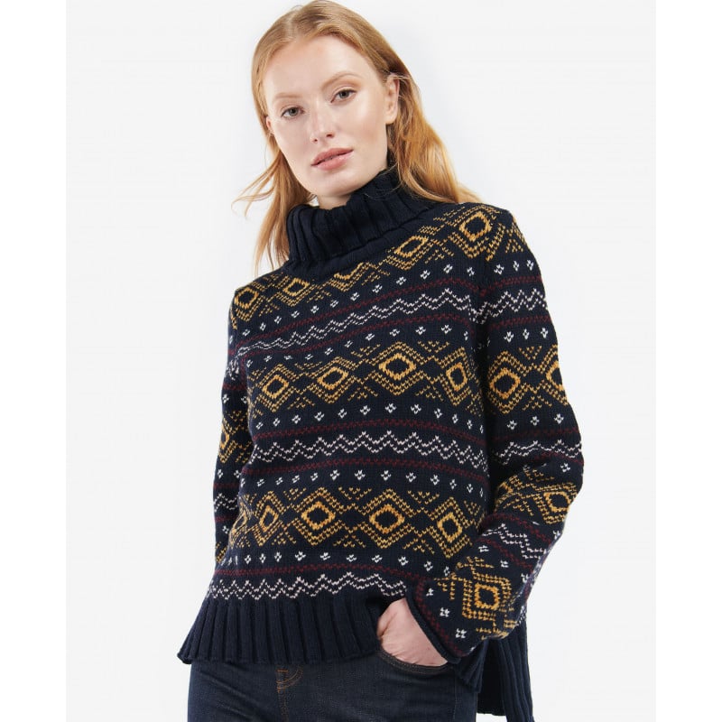 BARBOUR MALLOW KNIT NAVY