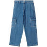 obey -pant - cargo denim - light indigo - pacificwear