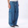 obey -pant - cargo denim - light indigo - pacificwear