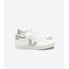 VEJA CAMPO CHROMEFREE LEATHER EXTRA WHITE MATCHA