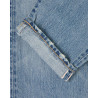 EDWIN REGULAR TAPERED KURABO RECYCLE DENIM RED SELVAGE BLUE LIGHT USED