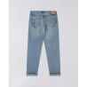 EDWIN REGULAR TAPERED KURABO RECYCLE DENIM RED SELVAGE BLUE LIGHT USED