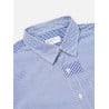 UNIVERSAL WORKS PATCHED SHIRT CLASSIC SHIRTING BLUE