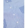 UNIVERSAL WORKS PATCHED SHIRT CLASSIC SHIRTING BLUE