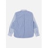 UNIVERSAL WORKS PATCHED SHIRT CLASSIC SHIRTING BLUE