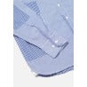 UNIVERSAL WORKS PATCHED SHIRT CLASSIC SHIRTING BLUE