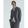 UNIVERSAL WORKS FIVE POCKET JACKET TROPICAL SUITING GREY