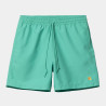 CARHARTT CHASE SWIM TRUNKS AQUA GREEN