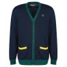 BARBOUR SHELDONIAN CARDIGAN NAVY