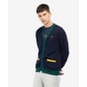 BARBOUR SHELDONIAN CARDIGAN NAVY