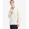 Barbour Leo Overshirt Stone White | Surchemise Homme Utilitaire