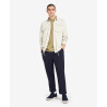 Barbour Leo Overshirt Stone White | Surchemise Homme Utilitaire