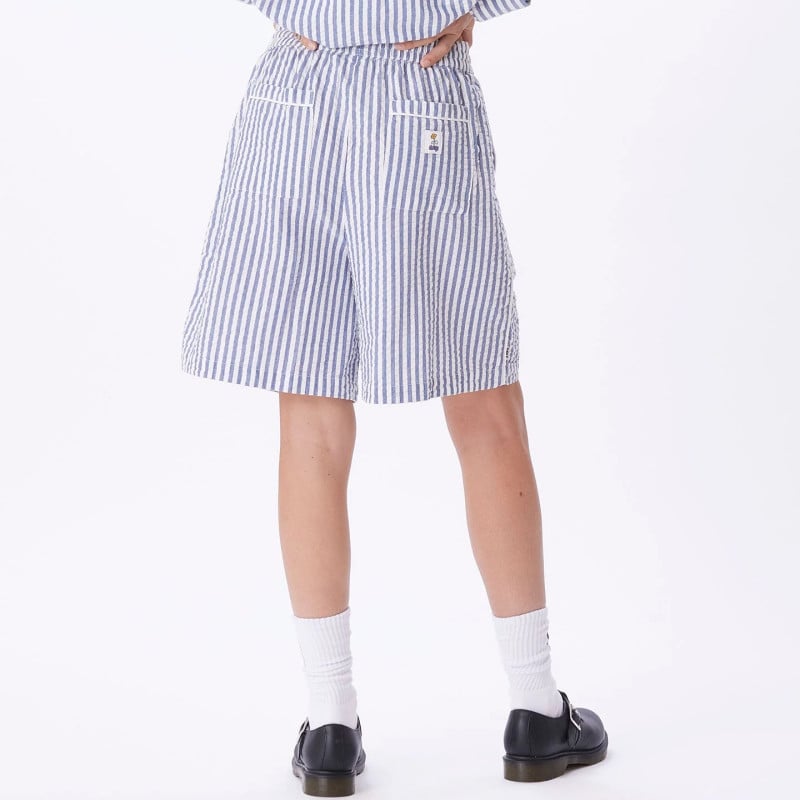 OBEY ELENA SHORT LIGHT BLUE MULTI