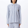 OBEY ELENA SHIRT LIGHT BLUE MULTI